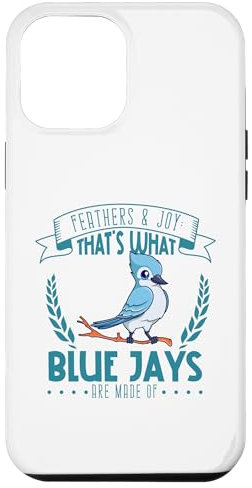 iPhone 13 Pro Max Feathers and Joy - Blue Jay Case