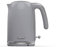 GEEPAS 1.7L Electric Kettle | Cordless Jug Kettle with Rapid Boil Auto Shut Off & Boil Dry Protection | 360° Rotational Base, Removable & Washable Filter for Hot Water Coffee Tea | 3000W Fluted Grey