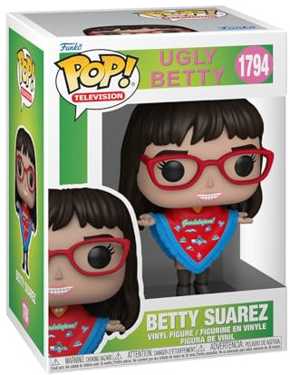 Funko POP! TV: Ugly Betty - Betty Suarez - Figurine à Collectionner | Official Drama Merch - Collectable Vinyl Figurine for Shelf Display - Birthday Gift Idea for Fans and Collectors