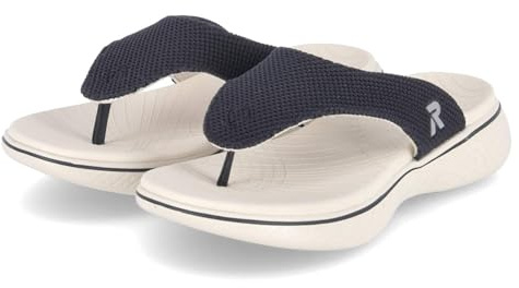 Rieker Damen Pantolette in blau - Gr. 39