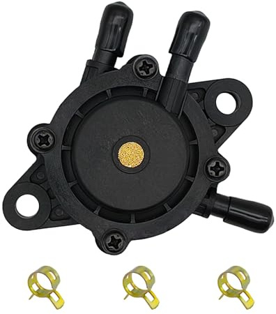 Strongthium Kraftstoffpumpe für Briggs & Stratton 597338 808656 491922, passend für John Deere L120 X300, Kawasaki FR651V, Benzinpumpe für Rasentraktor Aufsitzmäher MTD Cub Cadet