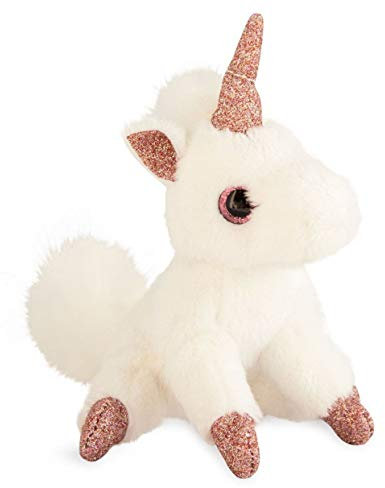 Histoire d'Ours Porte Clé Licorne Rose