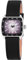 Raptor Damen-Uhr Echtleder Armband Analog Quarz RA10093 (schwarz lila)