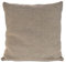 nielsen HOME Kissenbezug Hila gestrickt, 50x50 cm, Sand/Antik Grau, 100% Baumwolle, Strick, Oekotex, Rippmuster, gerippt, Streifen, gemütlich modisch elegant, Dekokissen, Sofakissen