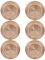 Assiettes de présentation en plastique - idéales pour Noël - 33 cm Or rose – Blast.