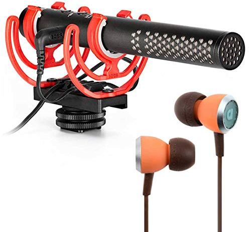Rode Videomic NTG - Micrófono para cámara y auriculares in-ear