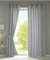 Gardinenbox 2er Set Vorhänge Schal Ösen »Berlin« HxB 225x140 cm Grau Blickdicht Microsatin Lichtdurchlässig Uni Matt, 20405N2