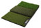 SKLZ Pure Practice Mat, Golf Mat with 3 Surfaces for Practice from the Tee, Narrow Fairway, and First Cut Rough, Durable, One Size, 63.5 cm x 40.64 cm, Green