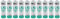 Saft Lot de 10 Piles LS14500 3,6 V AA