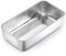 Homikit Edelstahl Kastenform, Brotbackform Königskuchenform, 23,5cm x 12,6cm x 6cm, Rechteckig Brotform für Brot/Kuchen/Toast, Gesund, Leicht zu reinigen & Spülmaschinenfest