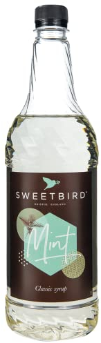 Sweetbird Sirop de menthe (1 litre) – Convient aux végétaliens