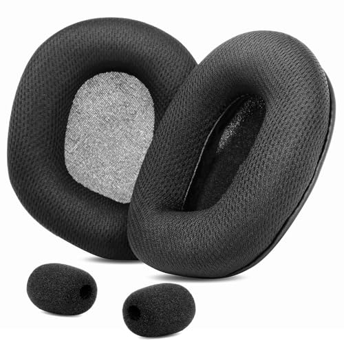 TaiZiChangQin Ersatz-Ohrpolster kompatibel mit Turtle Beach Stealth 600 Gen 2 PS5 PS4 Pro Wireless Gaming-Kopfhörern Stoff-Ohrpolster