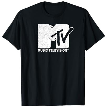MTV Classic Distressed Logo T-Shirt