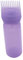 SunaOmni Aplicador para pelo con brocha de 120 ml, color morado