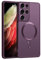 Progettata per Samsung S23 Ultra - Custodia a pendolare, sottile, resistente, tascabile, con protezione per il porto, per Galaxy S23, colore: Viola