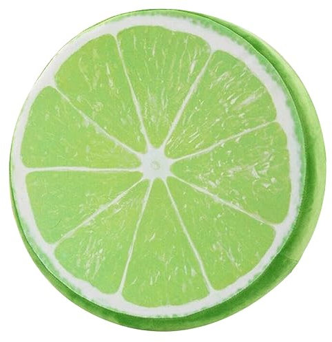 BESTonZON Oranges Sitzkissen Plüsch Obstkissen Für Sofa Stuhl Home Office Terrasse Dekoration Sitzpad Kissenbezug Waschbar