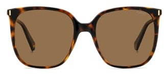 POLAROID Brille PLD 6218/S Größe 56-19 mm Havana polarisiert