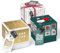 SURPRISA Geschenkboxen Set, 3er Pack Rätselboxen für Geldgeschenke & Gutscheine, Valentinstag, Jahrestag & Hochzeit, Briefmarkenrätsel, Herzrätsel & Liebesrätsel, Größe S (12cm)