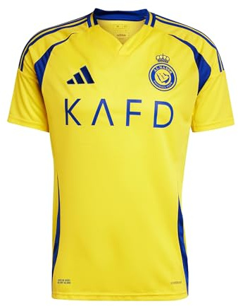 adidas Herren All Nassr FC 24/25 Ronaldo Trikot, a-gelb, L