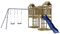 Spielturm Imprägniertes Kiefernholz,3156891
