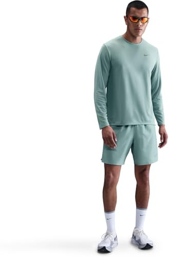 Nike Herren Miler Dri-fit Uv Long-Sleeve Running T-Shirt (1er Pack)