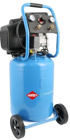 AIRPRESS - Compresor de aire vertical HL 360-50 8 bar 2.5 CV 231 l/min 50 l