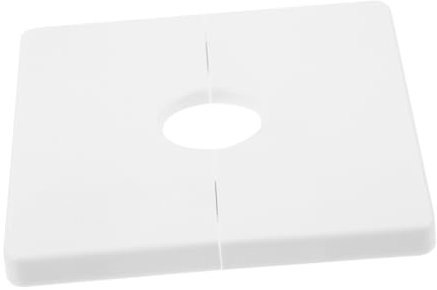 HOMOCONO Chrome Pipe Covers White Radiator Pipe Covers Grey Self Adhesive Wall Hole Covers for