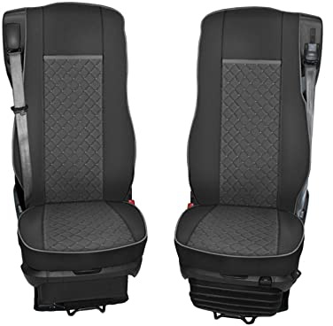 Generische Sitzbezüge für LKW DAF XG+/XG-Plus Öko-Leder LKW-Sitzauflagen