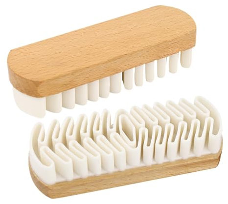 Scarpe in pelle scamosciata spazzola camoscio spazzola gomma cura pelle scamosciata spazzola di pulizia setole morbide lucidatura scarpe