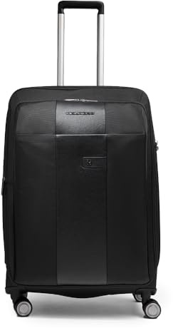 Piquadro – Reisetrolley – Strapazierfähiges Material – Farbe: Schwarz – Für Damen und Herren