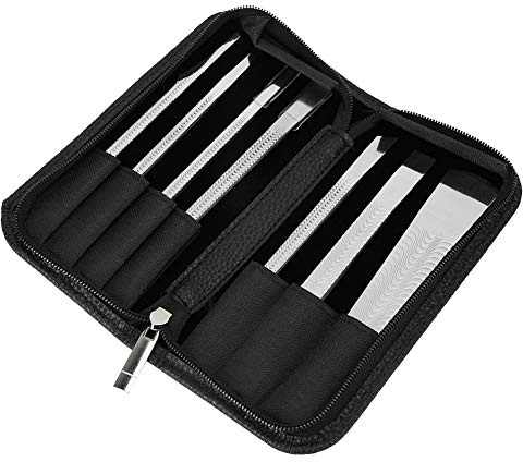 ZAICOLER Couteau de Pédicure, 7pcs en Acier Inoxydable Peau Morte de Pied Mort Callus de Pied Remover Trimed Trimmer Rycoum-outil d'outil de Pédicure de