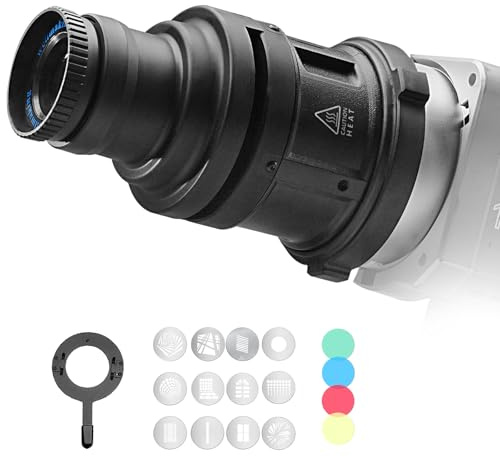 WELLMAKING S-80N Bowens Mount 400Ws Photo Studio 2.4GHz GN65 Built-in LED Modeling Light 5600±200K Strobe Light Photography for Product/Wedding/Portrait