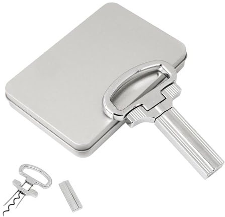 Two Prong Wine Bottle Overner – In, Tragbares Barwerkzeug | Klassisches Korkenzieher-Gadget, kompakter Bieröffner, leichtes Sommelier-Utensil, Küchenzubehör, cy