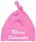 Schnoschi Babymütze in pink mit Kleine Schwester hochwertig Bestickt/gestickt