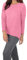 Fruit of the Loom Women's Essentials All Day Long Sleeve Scoop Neck T-Shirt, Rose Heather, Large