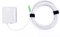 Elfcam® - 15m Glasfaser-Kabel SC/APC auf SC/APC Stecker mit Glasfaser-Abschlusspunkt (G-BOX Abschlusspunkt) FTTx, LWL Simple Singlemode 9/125μm OS2 4,0mm Patchkabel (15M)