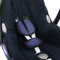 BAMBINIWELT Gurtpolster Set universal für Babyschale Autositz kompatibel z.B. mit Maxi Cosi Cybex (marine)