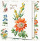 Große Grußkarten, Vintage-Blumen-Postkarten und botanische Gravuren von Giacomo Cavenezia Notecrads Nachdruck