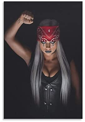 XINGSHANG Liv Morgan Art Poster, coole Poster, Wandposter, Poster, Malerei, Leinwand, Wandkunst, Wohnzimmer, Poster, Gemälde, 20 x 30 cm