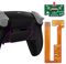 eXtremeRate Programmierbar Rise Remap Kit für ps5 Controller BDM-030/040/050 Model, Upgrade Remap Platine & Rückseite Gehäuse/Case & Rise Rücktasten Paddles für ps5(Texturiert Schwarz)