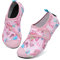 SAGUARO Calcetines Piscina Niña Surf Aqua Escarpines Niño Secado Rápido Antideslizante Zapatillas Deportivas Acuáticas Rosapink 22/23 EU