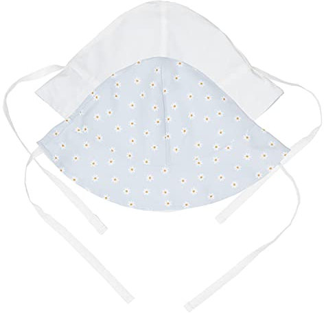 Little Dutch CL40403116 Babysonnenhut wendbar - Daisies/weiß (Gr. 1/6-12 Monate)