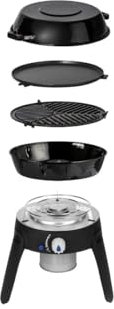 Antarion CADAC Safari Chef 30 HP Barbecue Gaz BBQ Grill Spécial Camping Pieds repliables