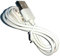 SCHAAN 1 Stück Ladekabel Magnetischer Pogo-Pin-Anschluss 2-Pin 4,0 mm Nick-Adapter USB A. Stecker männlich 60 cm Länge Magnet Ladung Netzkabel