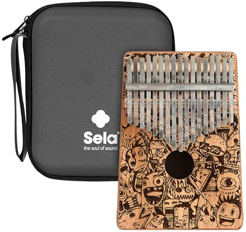 Art Series Kalimba 17 Little Monster Laser