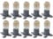 10 Stück Multifunktionale Mikrowellen Glühbirne Mikrowellen Glühbirne Lampenfassung 250 V 2 A 25 W Lampe Effizientes Ofenlicht Für Backofen Ersatzbirne