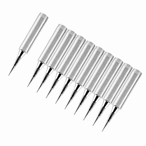 Lötspitzen Lötkolben Ersatzspitze 8 × 4 × 1 10 Stück Lötersatz Lötkolben Spitzen Station Werkzeug 900m-t-i ir 900mti