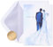 Papyrus Blanko-Dankeskarten für Hochzeit, Braut und Bräutigam, 12 Stück