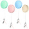 4Pcs Macaron Phone Screen Cleaner, Portable Smartphone Screen Wiper with Lanyard, Assorted Colors, for Glasses, Camera Lens, and Computer Cleaning