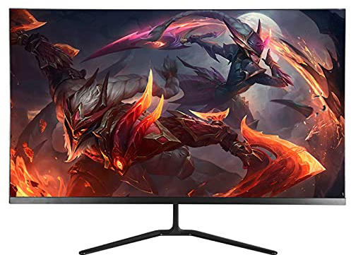 ATNCKS - 32 inch Computer Monitor, Ultra Slim Borderless Home Computer LCD Monitor with Hdml+VGA Interface, 2ms, 75Hz, Suitable for Computer Mobile Phones,